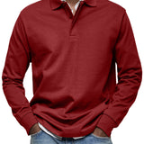 Varel | Casual Poloshirt košulja sa dugim rukavima
