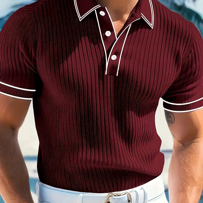 Varel | Elegantna polo majica sa kratkim rukavima