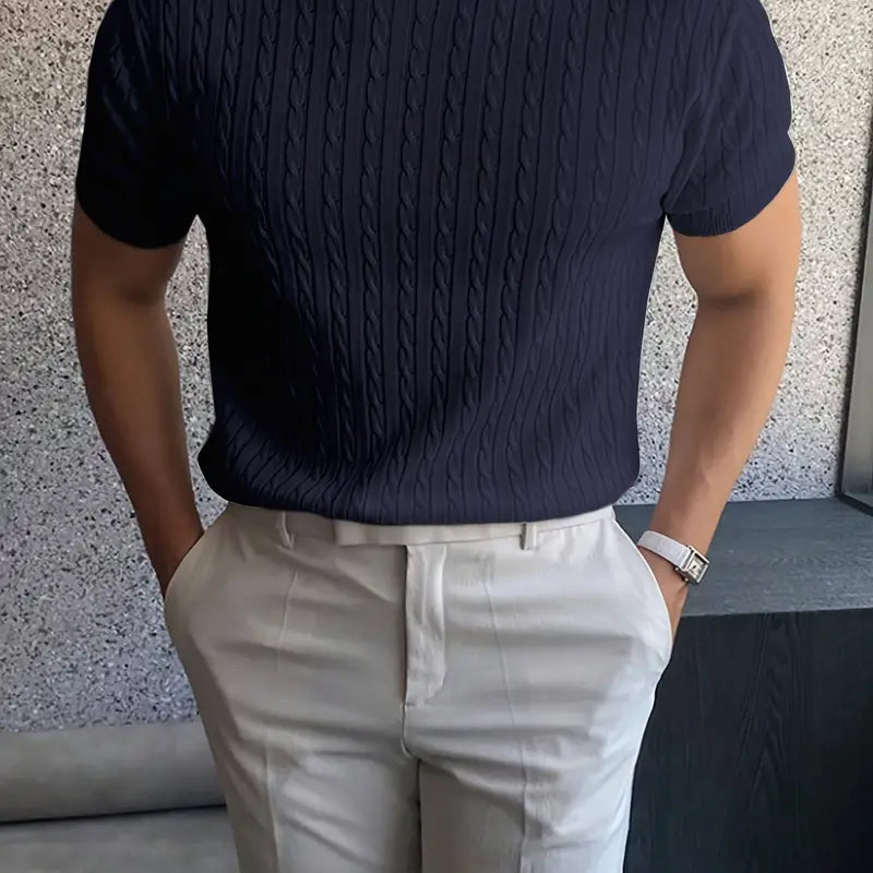 Tomas | Elegantni pleteni pulover