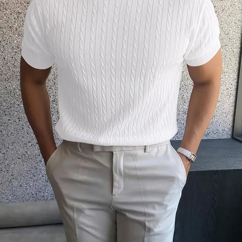 Tomas | Elegantni pleteni pulover
