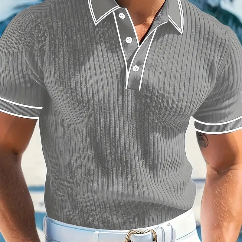 Varel | Elegantna polo majica sa kratkim rukavima