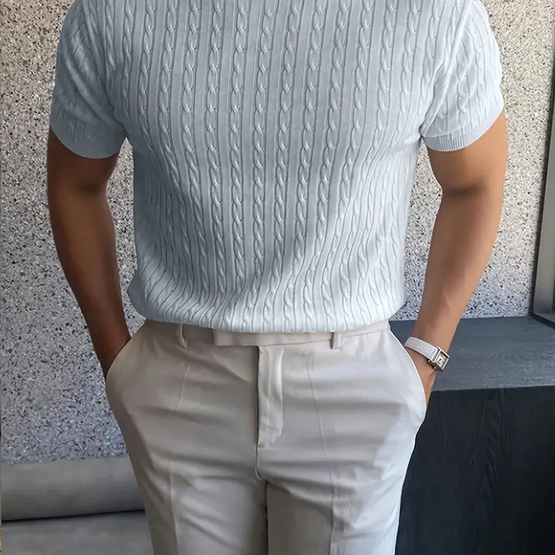 Tomas | Elegantni pleteni pulover