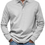 Varel | Casual Poloshirt košulja sa dugim rukavima
