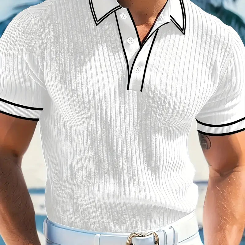Varel | Elegantna polo majica sa kratkim rukavima
