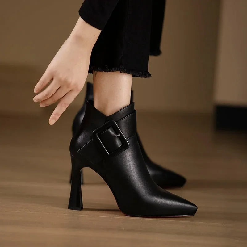 Aveline - Botine sa Kopčom za Žene