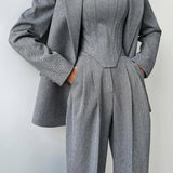 Dolce™ - Set od tri dela sa preklopnim blejzerom