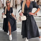 Ivanka | Sjajna traper haljina