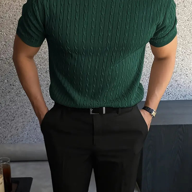Tomas | Elegantni pleteni pulover