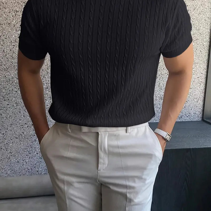 Tomas | Elegantni pleteni pulover