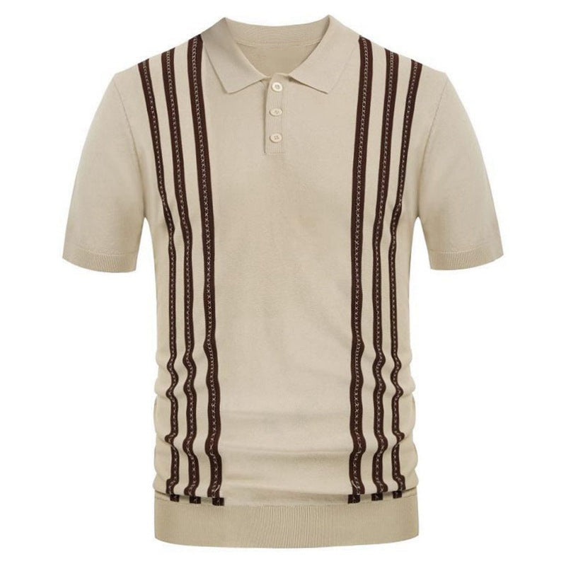 Varel | Polo casual sa prugama