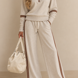 Marietta | Bluza i pantalone sa širokim nogavicama za žene