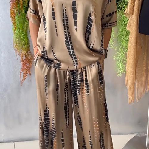 Conjunto Maria™ Elegantan Štampani
